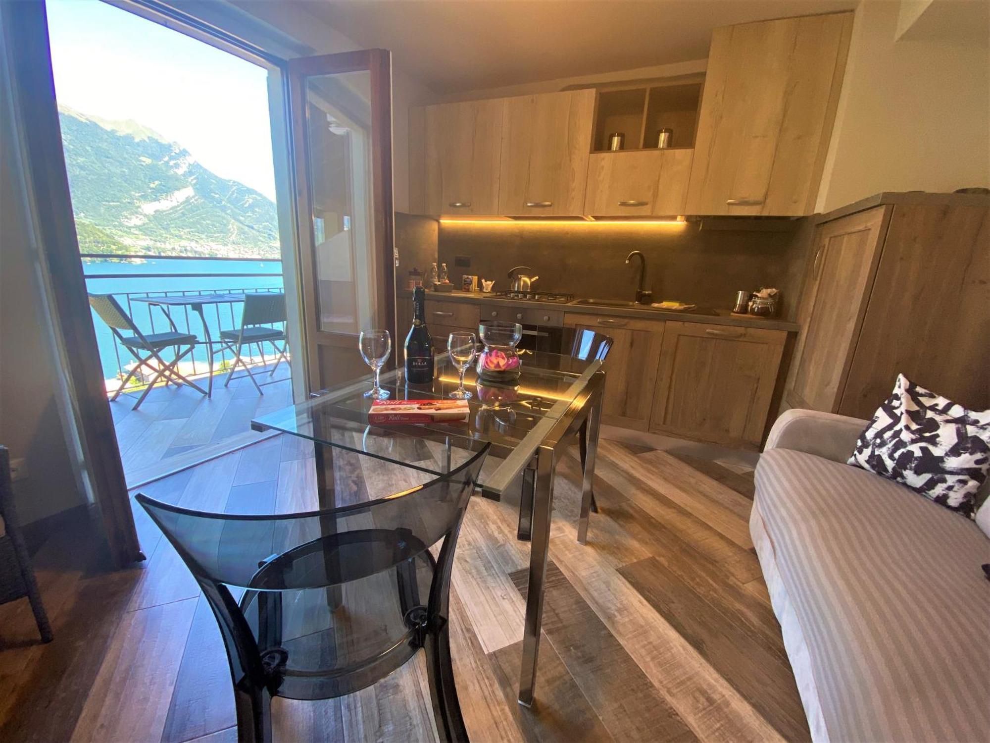 Il Bellavista Apartman Lezzeno Szoba fotó