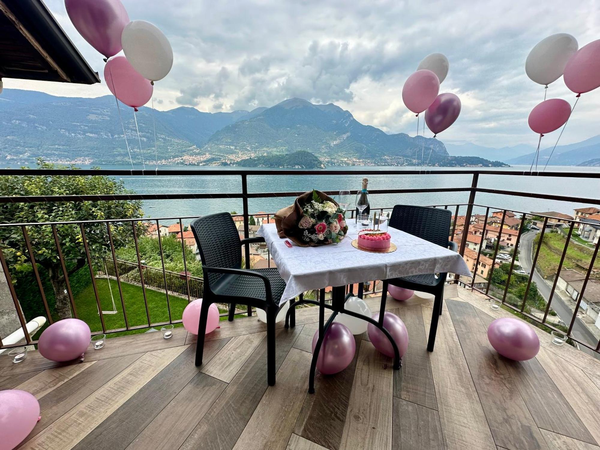 Il Bellavista Apartman Lezzeno Szoba fotó