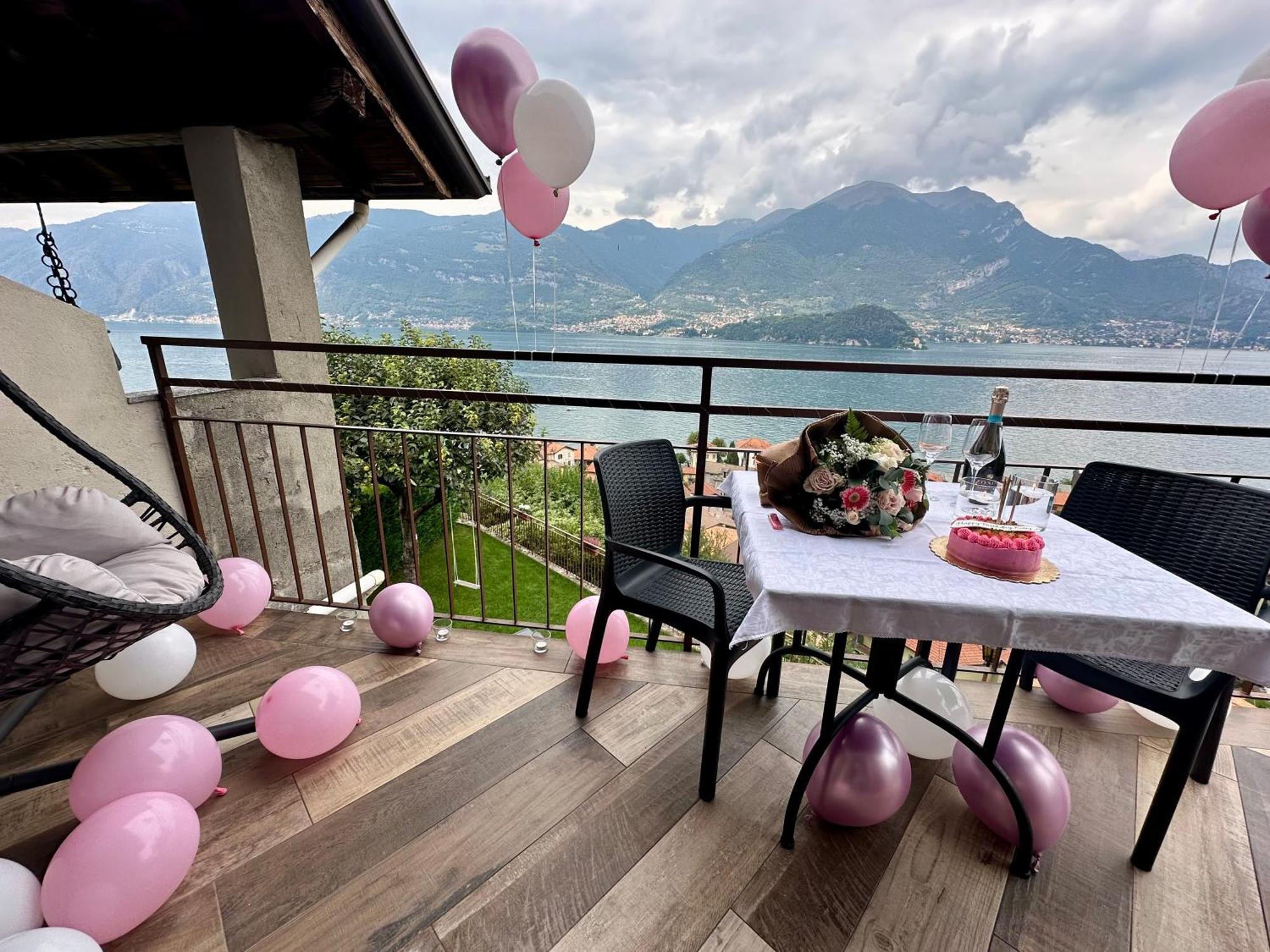 Il Bellavista Apartman Lezzeno Szoba fotó
